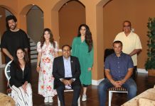 معروف سماجی کاروباری شخصیات شاہدہ خان و طارق صدیقی کا رکن کانگریس راجہ کرشنا مورتی کےلئے سیٹ اینڈ گریٹ ظہرانہ