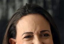 ماریا کورینا مچادو نے امن کا نوبیل انعام وینزویلا کے عوام اور ٹرمپ کے نام کردیا