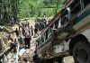 سرینگرمیں مسافربس کھائی میں جاگری، 33 افراد ہلاک