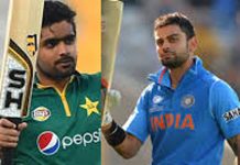 ٹی ٹونٹی بہترین اوسط، بابر اعظم نے ویرات کوہلی کو پیچھے چھوڑ دیا