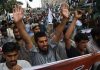 کشمیریوں سے اظہار یکجہتی کے لیے ملک بھر میں مظاہرے