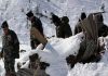 قابض بھارتی فوج کی چیک پوسٹ پر برفانی تودہ گرنے سے 4 اہلکار ہلاک