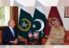 آرمی چیف سے امریکی نمائندہ خصوصی زلمے خلیل زاد کی ملاقات