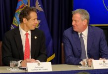 گورنر کومیو کا پولیس کی غنڈہ گردی کو روکنے کیلئے جلد بل پیش کرنے کا اعلان