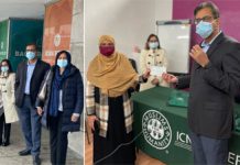 پی پی ایس شکاگو کا ICNA فوڈ سپورٹ پروگرام کیلئے خطیر عطیہ