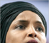 اسرائیل ، حماس ، طالبان کے متعلق اپنے بیان پر قائم ہوں :الہان عمر