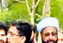 جنت البقیع کے جلوس میں علامہ ڈاکٹر سخاوت حسین سندرالوی پر نامعلوم افراد کا حملہ