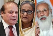 نواز شریف، مودی اور حسینہ واجد ایکبار پھر وزارت عظمی کے امیدوار