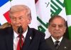صدر ٹرمپ نے غزہ میں امن کیلئے دن رات کام کیا: شہباز شریف کا خطاب