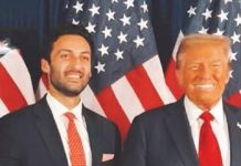 ساجد تارڑ کے صاحبزادے و ایڈووکیٹ فتح تارڑ کی ٹرمپ سے ملاقات